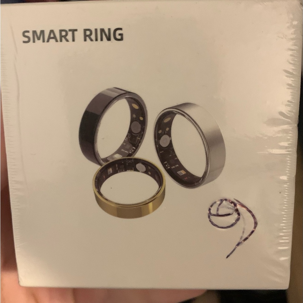 Smart Ring in Black, Silver, and Gold